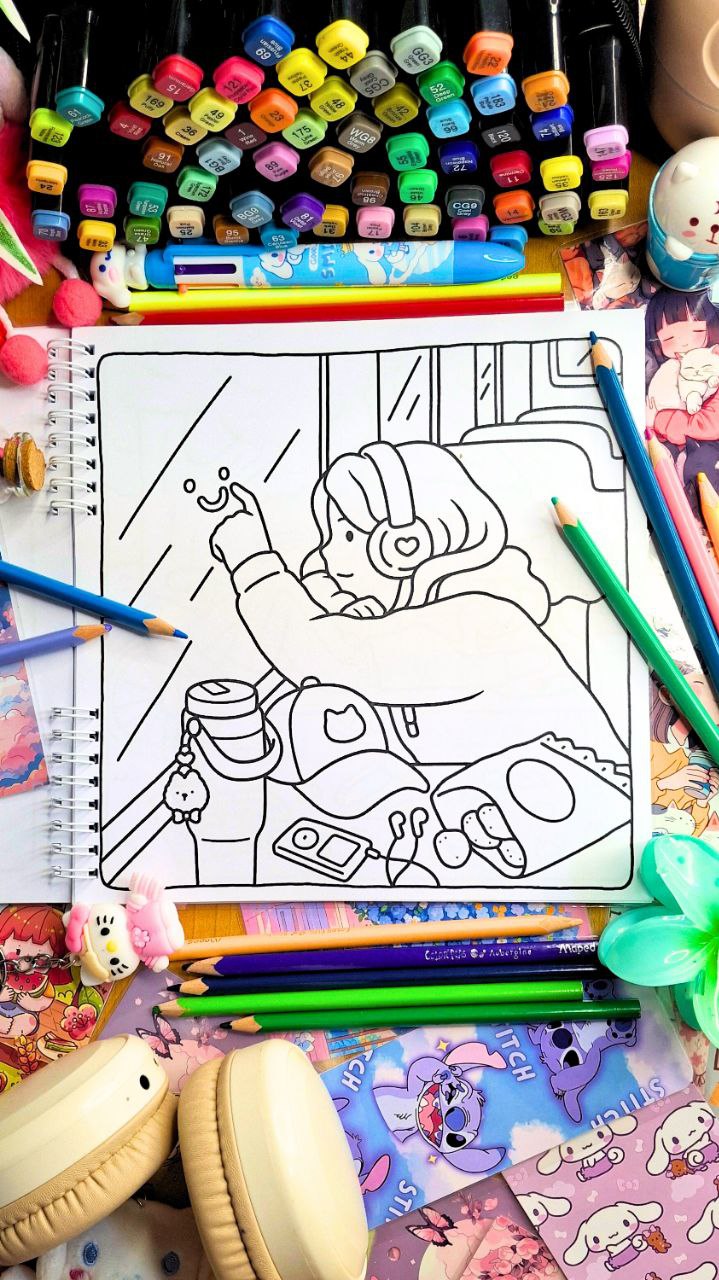 Soft Life: Cozy & Calming Coloring Book