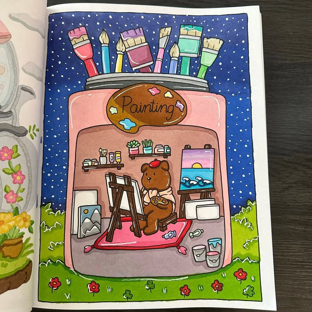 Rêves Douillets Coloring Book : 🌙✨ Cozy Dreams Collection