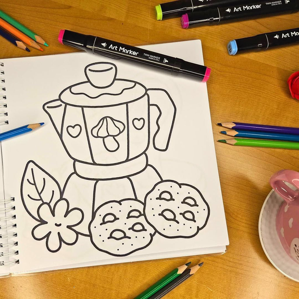 🧸✨ Cozy &amp; Sweet Coloring Book for Adults ✨🌸